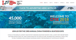 Desktop Screenshot of chinaseafoodexpo.com